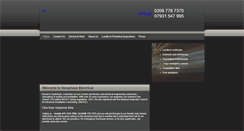 Desktop Screenshot of newphaseelectrical.co.uk